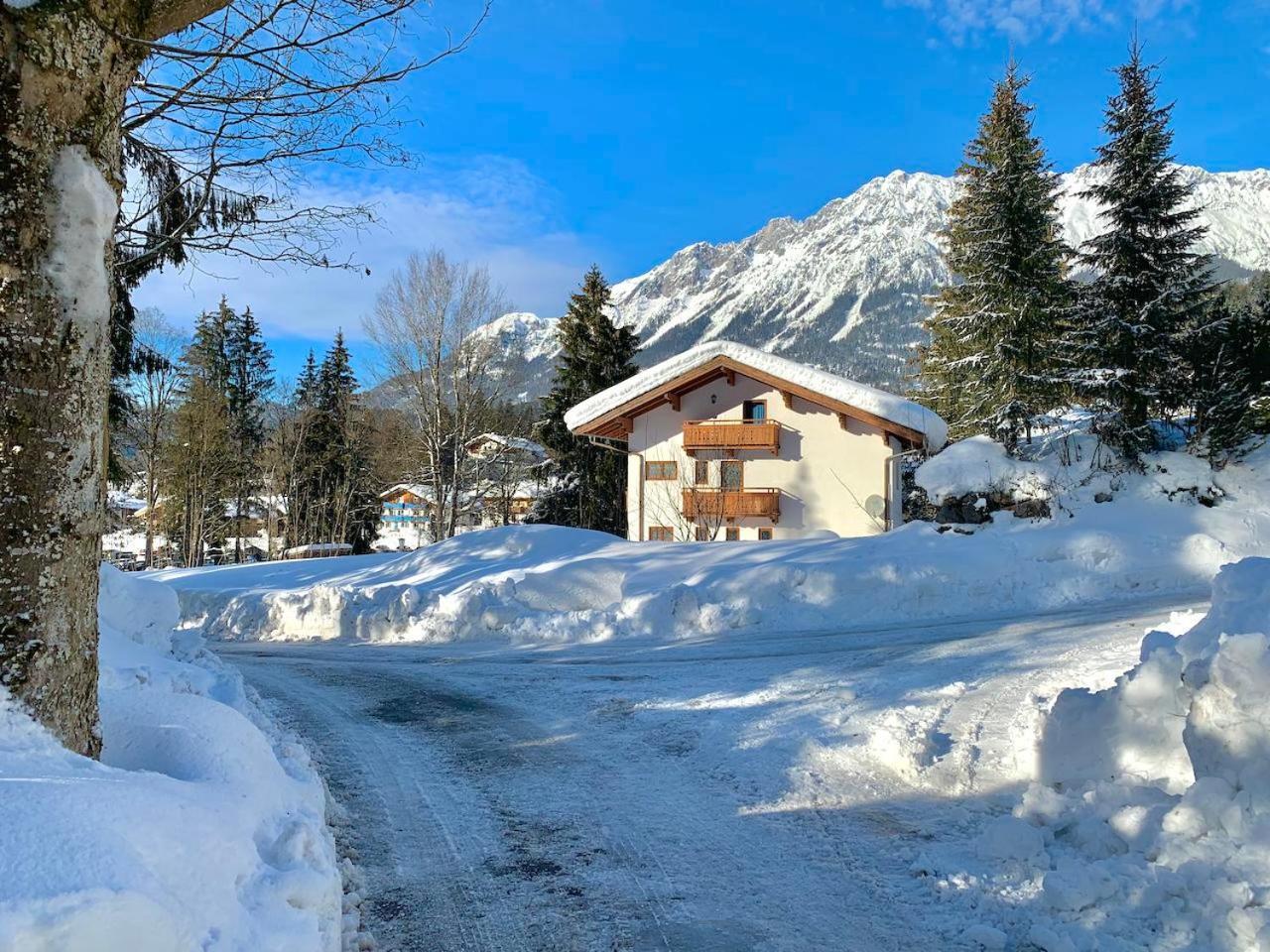 シェッファウ・アム・ヴィルデン・カイザーHaus Widmannアパートメント エクステリア 写真
